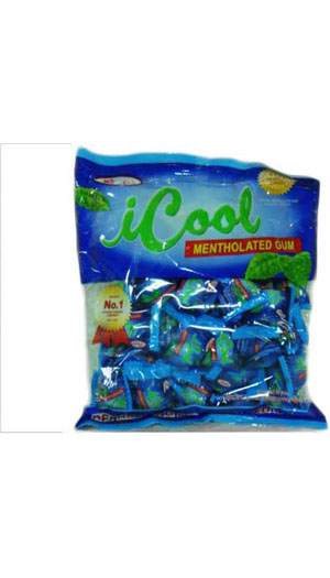 Icool Mentholated Gum 50s