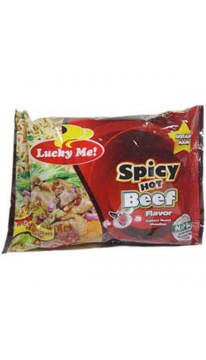 Lucky Me Spicy Beef